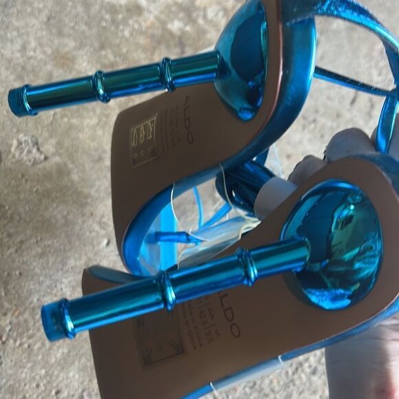 New Aldo Elektra Strappy heeled sandal Size 11 - Picture 6 of 8